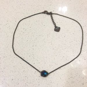 Kendra Scott Necklace Cobalt Stone